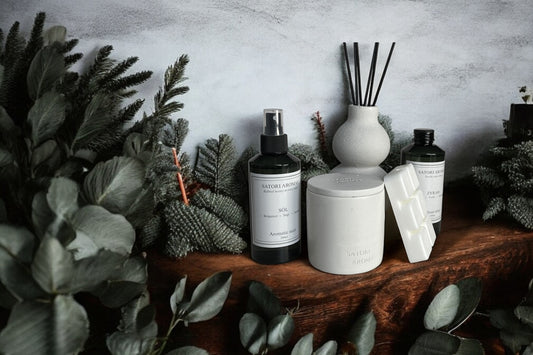 The Introductory Collection gift set by Satori Aromas - curated luxury home fragrance starter kit