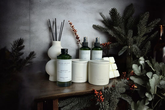 The Discovery Collection gift set by Satori Aromas - premium candles, diffuser and mists collection